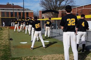 JUDI ZHANG | THE CENTO The team has not let the losses affect their work ethic or outlook on the season.