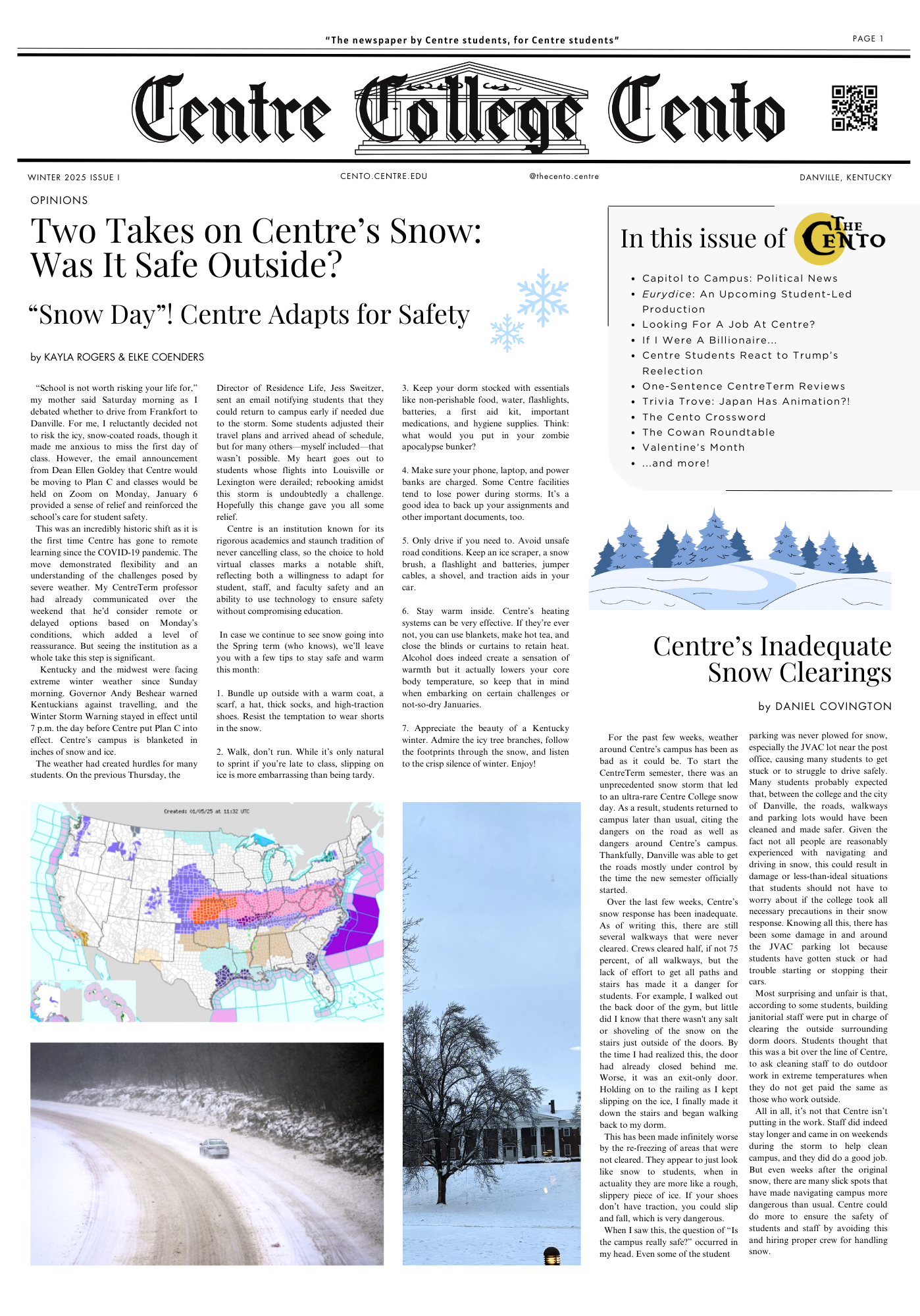 The Cento In Print: Winter I 2025