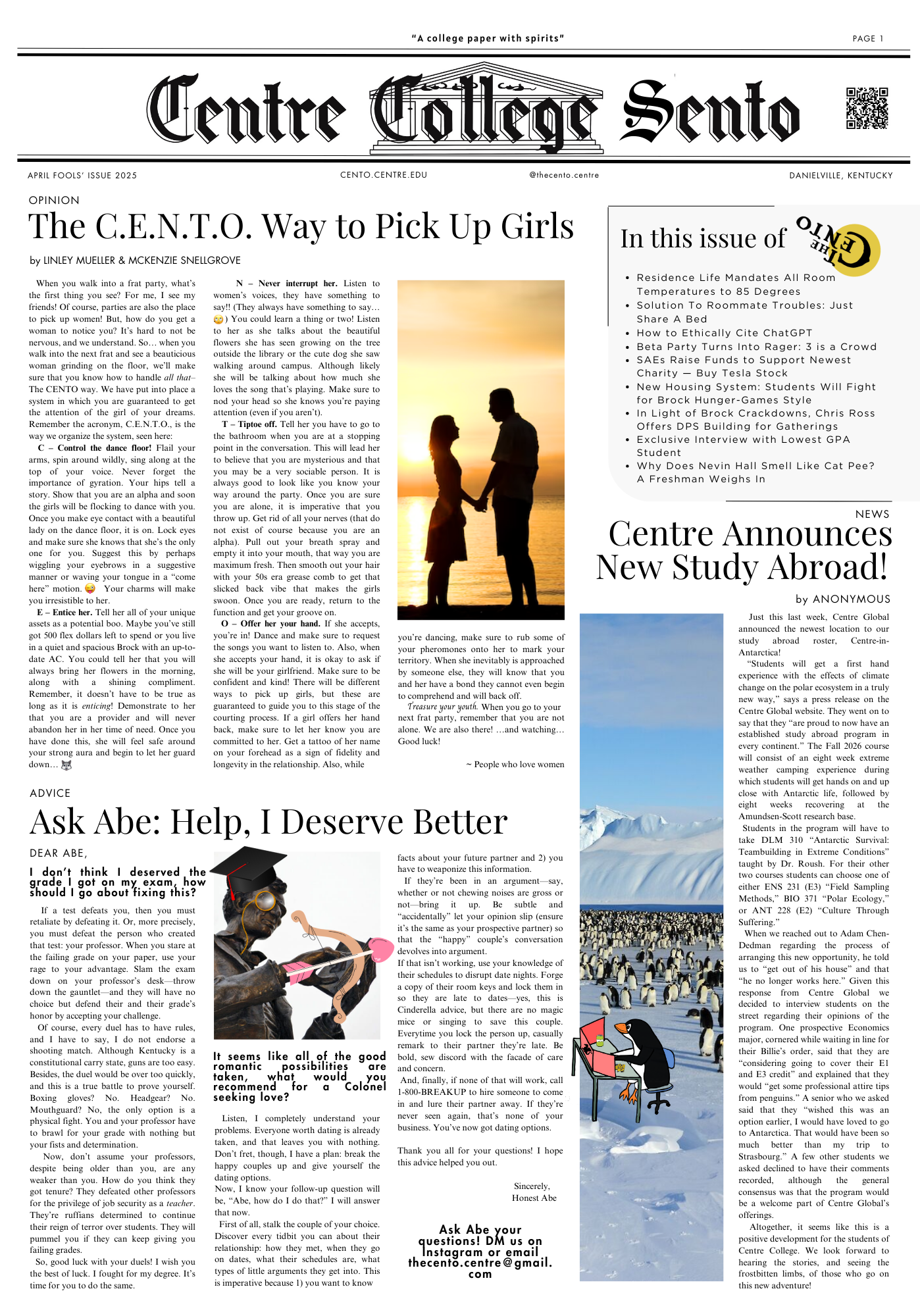 The Cento In Print: April Fools 2025