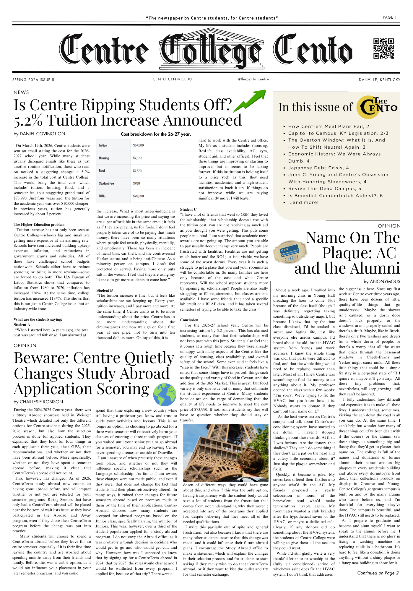The Cento In Print: Spring II 2026